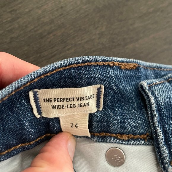 Madewell The Perfect Vintage Wide-Leg Jean in Leifland Wash - Picture 8 of 8